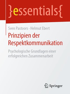 cover image of Prinzipien der Respektkommunikation